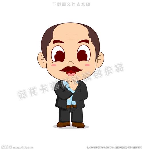 工厂老板设计图__动漫人物_动漫动画_设计图库_昵图网